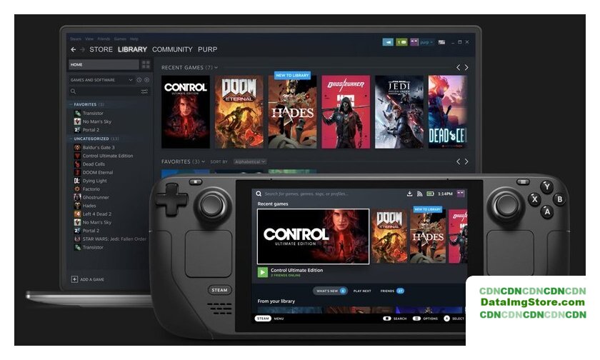 Игровая приставка Valve Steam Deck (64 ГБ eMMC) - Изображение №6 — buytech