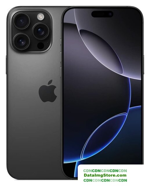 Телефон Apple iPhone 16 Pro Max Dual SIM 1TB (черный титан) - Изображение №1 — buytech
