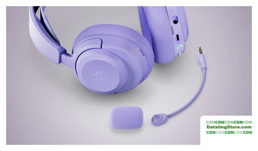 Наушники SteelSeries Arctis Nova 3P Wireless (для PlayStation, сиреневый) - Изображение №4 — buytech