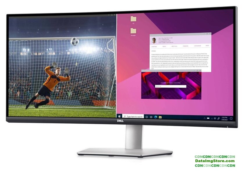 Монитор Dell 34 Curved USB-C S3423DWC - Изображение №2 — buytech