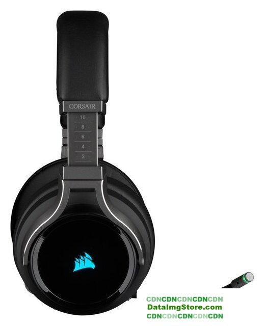 Наушники Corsair Virtuoso RGB Wireless (карбон) - Изображение №4 — buytech