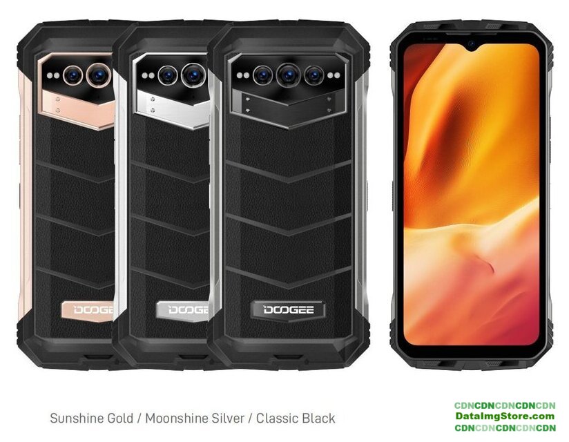Телефон Doogee V Max 8GB/256GB (золотистый) - Изображение №2 — buytech