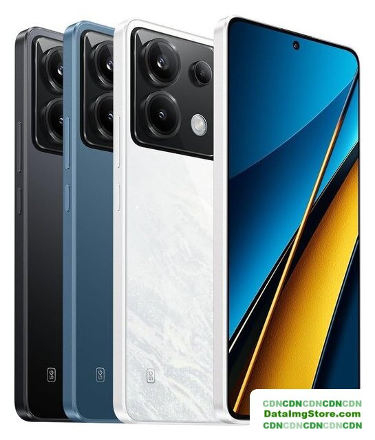 Телефон POCO X6 12GB/256GB с NFC международная версия (синий) - Изображение №7 — buytech