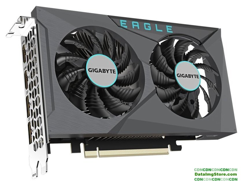 Видеокарта Gigabyte GeForce RTX 3050 Eagle OC 6GB GV-N3050EAGLE OC-6GD - Изображение №1 — buytech