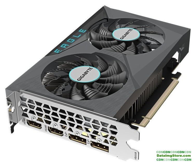 Видеокарта Gigabyte GeForce RTX 3050 Eagle OC 6GB GV-N3050EAGLE OC-6GD - Изображение №4 — buytech