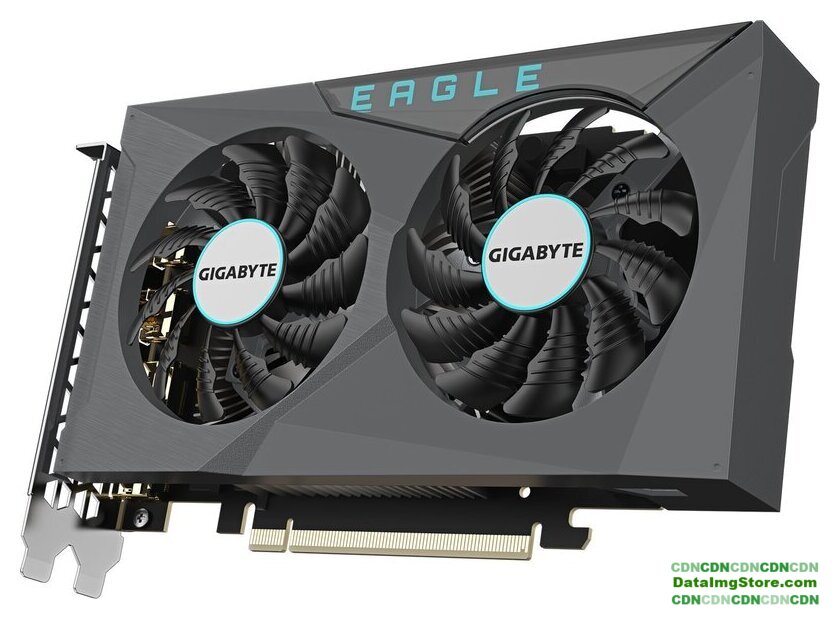Видеокарта Gigabyte GeForce RTX 3050 Eagle OC 6GB GV-N3050EAGLE OC-6GD - Изображение №3 — buytech