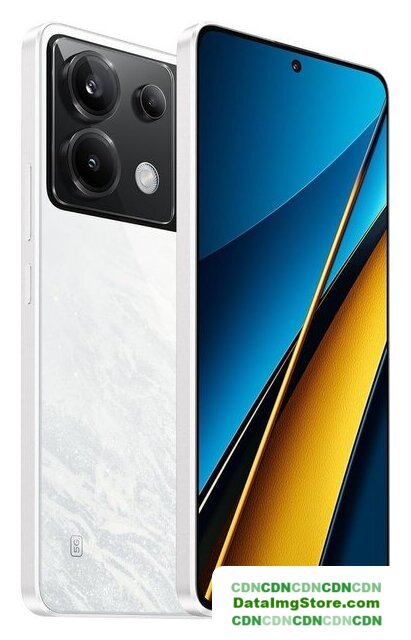 Телефон POCO X6 12GB/512GB с NFC международная версия (белый) - Изображение №4 — buytech
