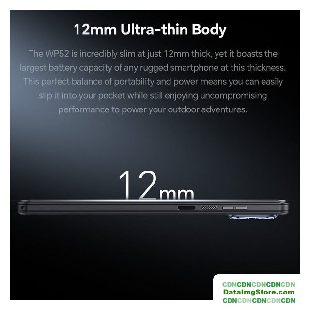 Телефон Oukitel WP52 4GB/256GB (черный) - Изображение №11 — buytech