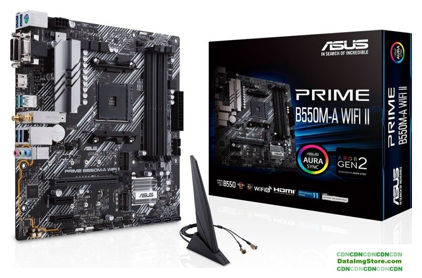 Материнская плата ASUS Prime B550M-A WIFI II - Изображение №1 — buytech