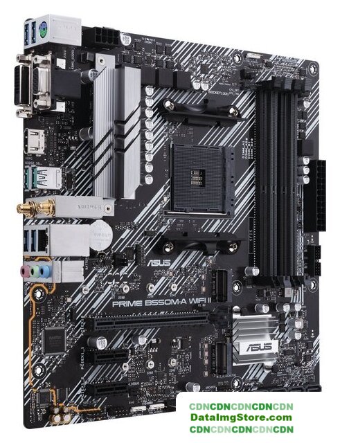 Материнская плата ASUS Prime B550M-A WIFI II - Изображение №3 — buytech