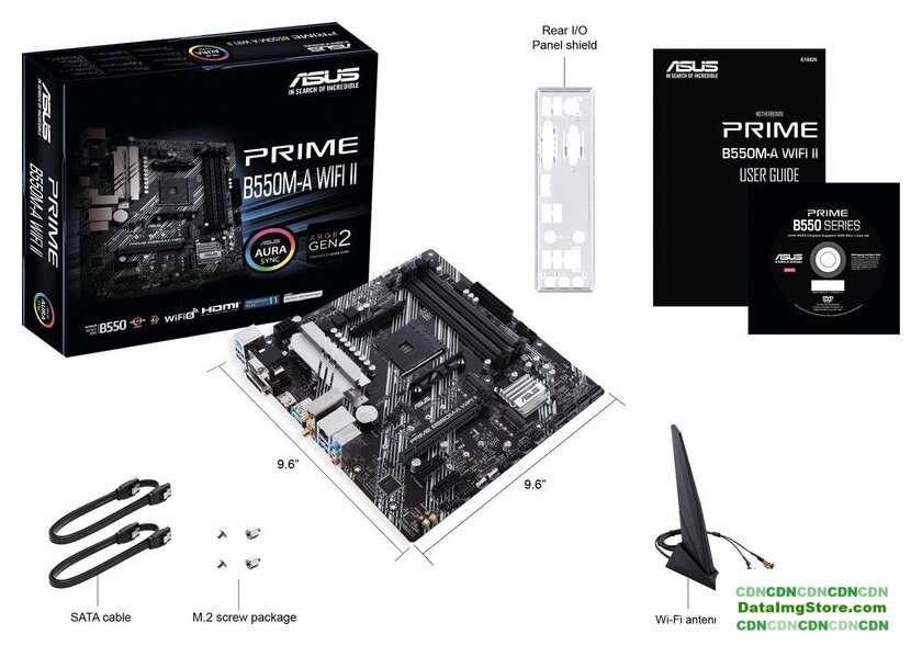 Материнская плата ASUS Prime B550M-A WIFI II - Изображение №6 — buytech