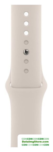 Умные часы Apple Watch Series 9 45 мм (алюминиевый корпус, звездный свет/звездный свет, спортивный силиконовый ремешок M/L) - Изображение №3 — buytech