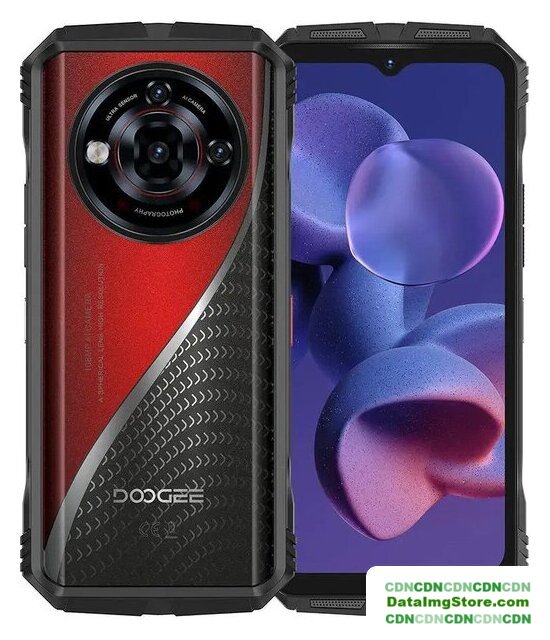 Телефон Doogee S118 Pro 8GB/512GB (черный/красный) - Изображение №1 — buytech