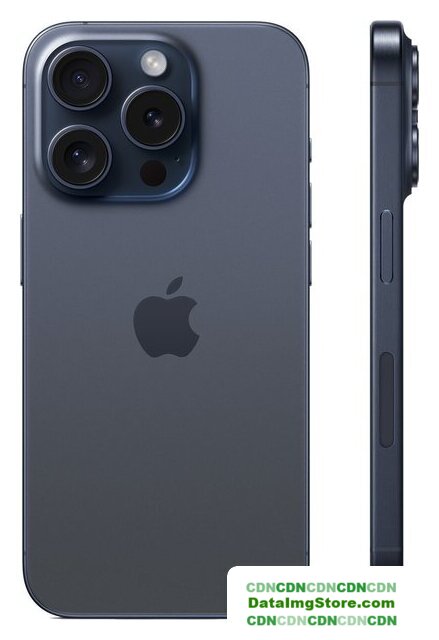 Телефон Apple iPhone 15 Pro eSIM 256GB (синий титан) - Изображение №2 — buytech