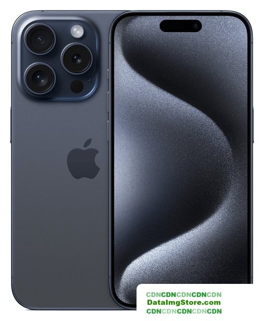 Телефон Apple iPhone 15 Pro eSIM 256GB (синий титан) - Изображение №1 — buytech