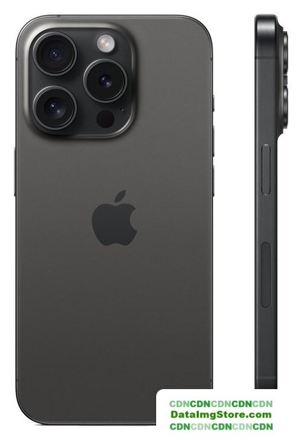 Телефон Apple iPhone 15 Pro eSIM 256GB (черный титан) - Изображение №2 — buytech