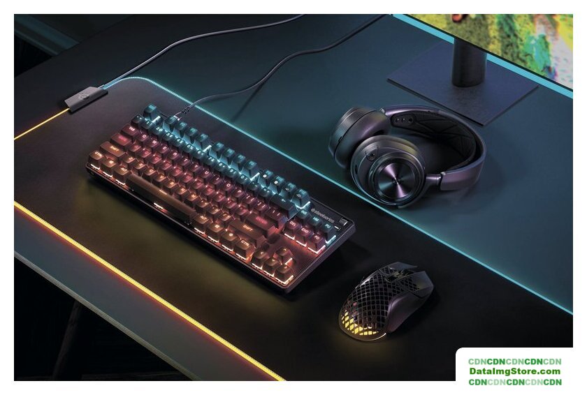 Клавиатура SteelSeries Apex 9 TKL (нет кириллицы) - Изображение №3 — buytech