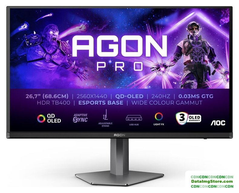 Игровой монитор AOC Agon Pro AG276QZD2 - Изображение №1 — buytech