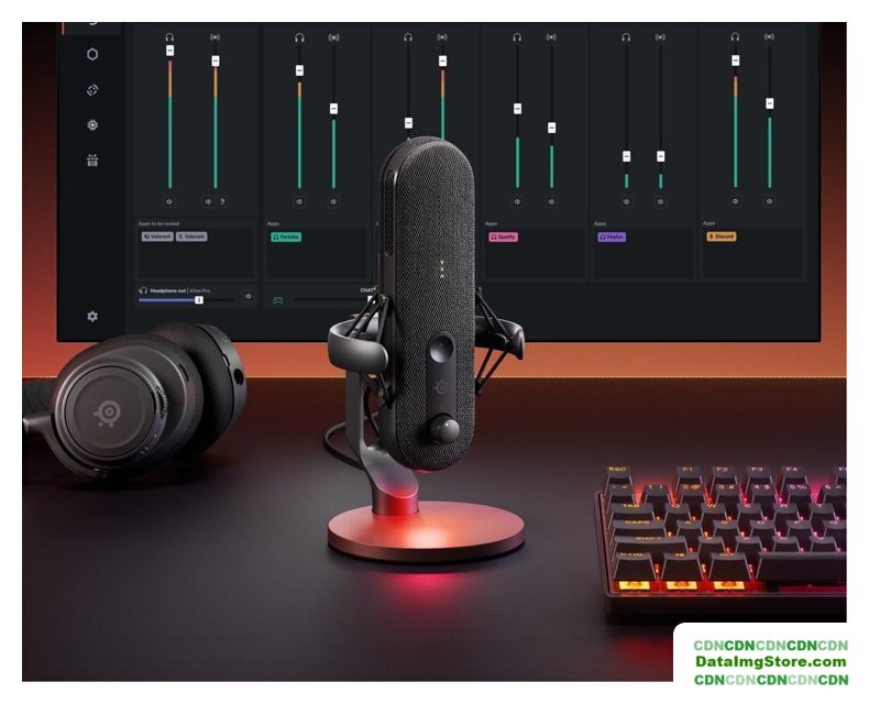 Проводной микрофон SteelSeries Alias - Изображение №2 — buytech