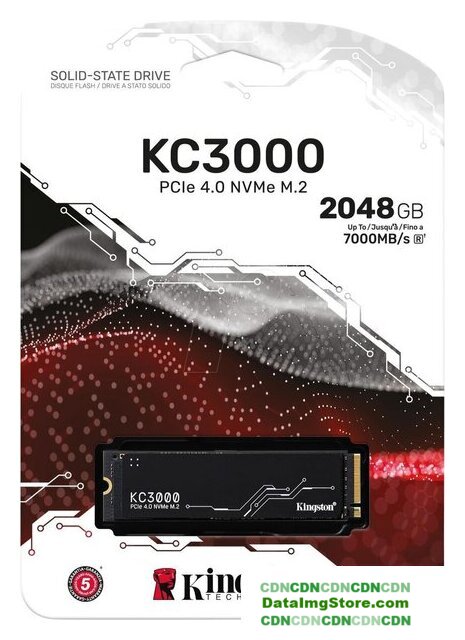 SSD Kingston KC3000 2TB SKC3000D/2048G - Изображение №5 — buytech