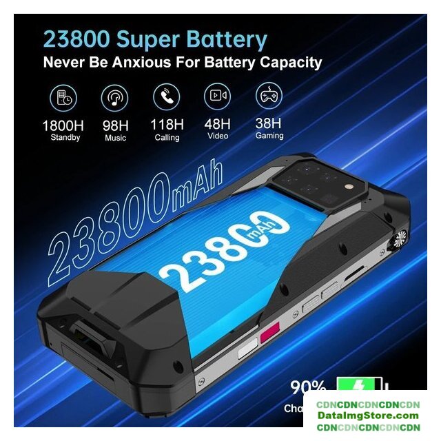 Телефон Unihertz Tank 3 Pro 18GB/512GB (черный/серый) - Изображение №9 — buytech