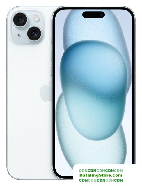 Телефон Apple iPhone 15 Plus Dual SIM 128GB (голубой) - Изображение №1 — buytech