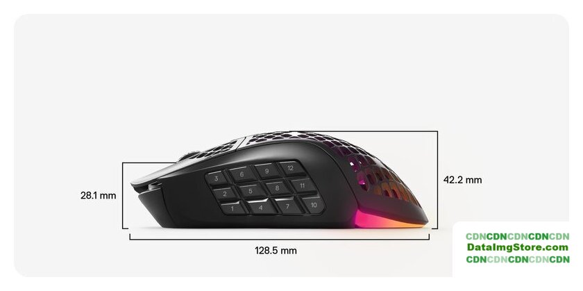 Игровая мышь SteelSeries Aerox 9 Wireless - Изображение №10 — buytech