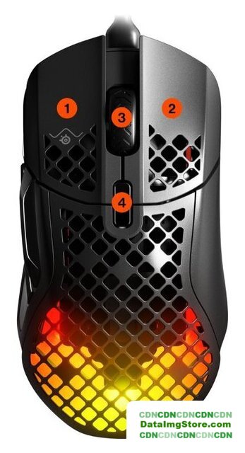 Игровая мышь SteelSeries Aerox 5 - Изображение №2 — buytech