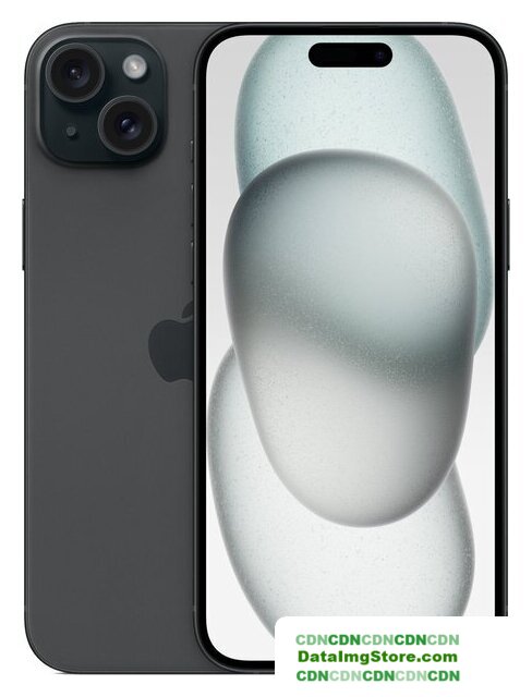 Телефон Apple iPhone 15 Plus Dual SIM 128GB (черный) - Изображение №1 — buytech