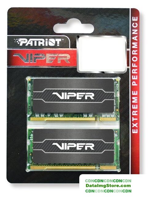 Оперативная память Patriot Viper 2x4GB DDR3 SO-DIMM PC3-12800 (PV38G160LC9SK) - Изображение №3 — buytech