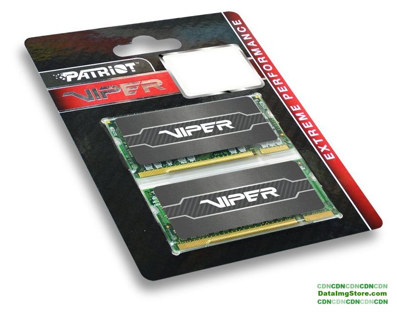Оперативная память Patriot Viper 2x4GB DDR3 SO-DIMM PC3-12800 (PV38G160LC9SK) - Изображение №4 — buytech
