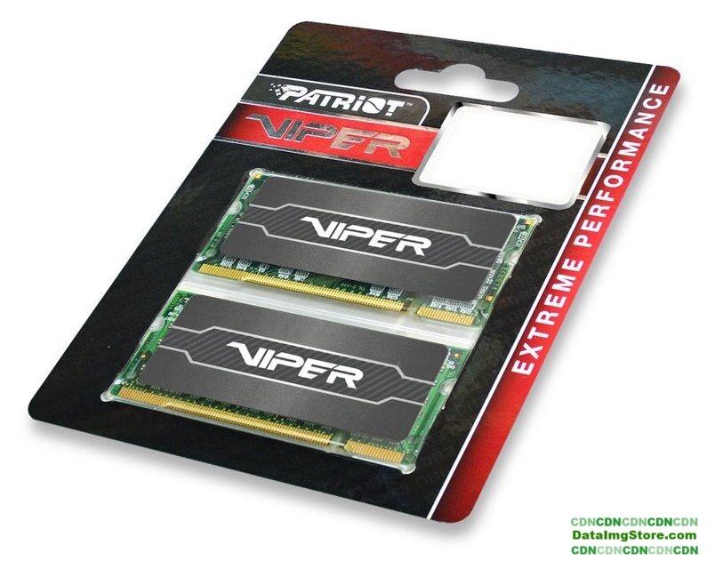Оперативная память Patriot Viper 2x4GB DDR3 SO-DIMM PC3-12800 (PV38G160LC9SK) - Изображение №5 — buytech