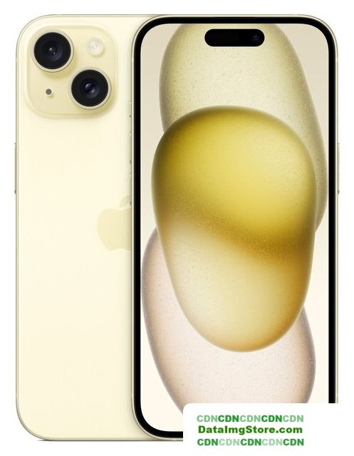 Телефон Apple iPhone 15 Dual SIM 128GB (желтый) - Изображение №1 — buytech