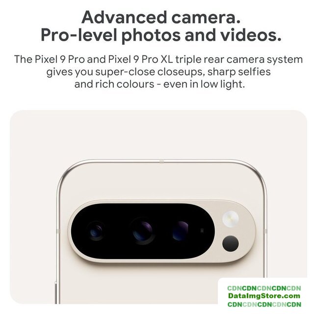 Телефон Google Pixel 9 Pro 16GB/128GB (фарфор) - Изображение №6 — buytech