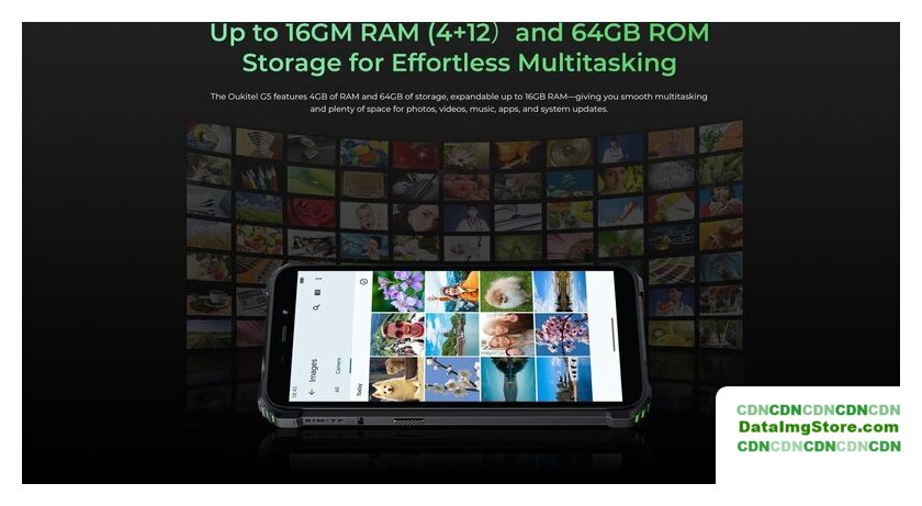 Телефон Oukitel G5 4GB/128GB (черный) - Изображение №11 — buytech