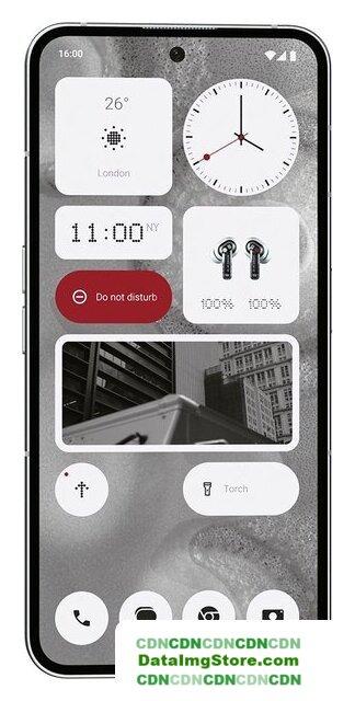 Телефон Nothing Phone (2) 8GB/128GB (белый) - Изображение №4 — buytech