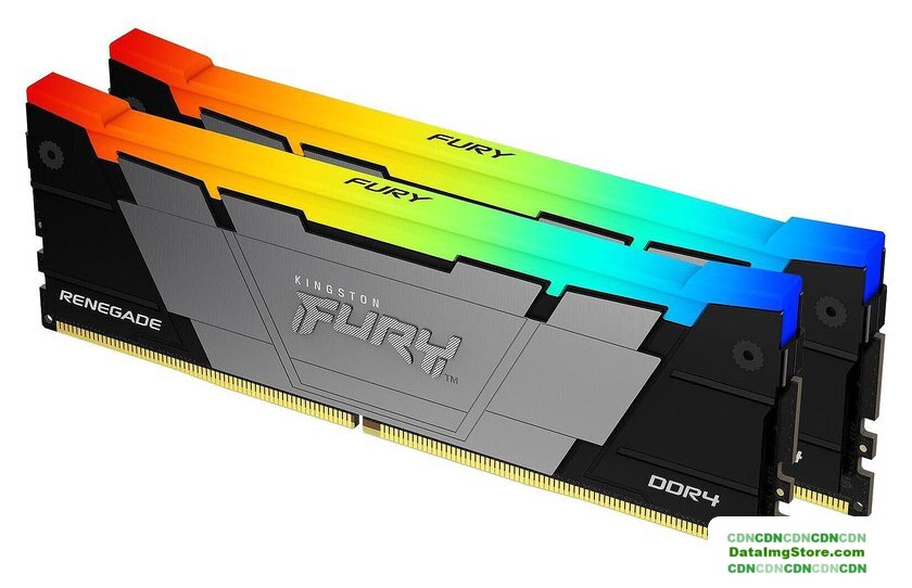 Оперативная память Kingston FURY Renegade RGB 2x8ГБ DDR4 3200МГц KF432C16RB2AK2/16 - Изображение №1 — buytech