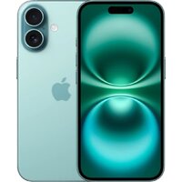 Apple iPhone 16 Dual eSim 256GB (бирюзовый)