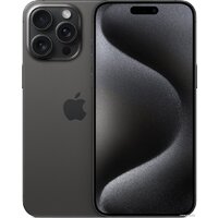 Apple iPhone 15 Pro Max eSIM 1TB (черный титан)