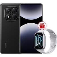 Xiaomi Redmi Note 14 Pro 12GB/512GB международная версия (черный) + умные часы Xiaomi Redmi Watch 5 Active (серебристый) по акции