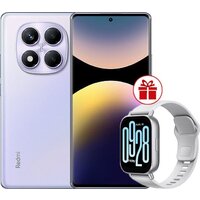 Xiaomi Redmi Note 14 Pro 12GB/512GB международная версия (фиолетовый) + умные часы Xiaomi Redmi Watch 5 Active (серебристый) по акции